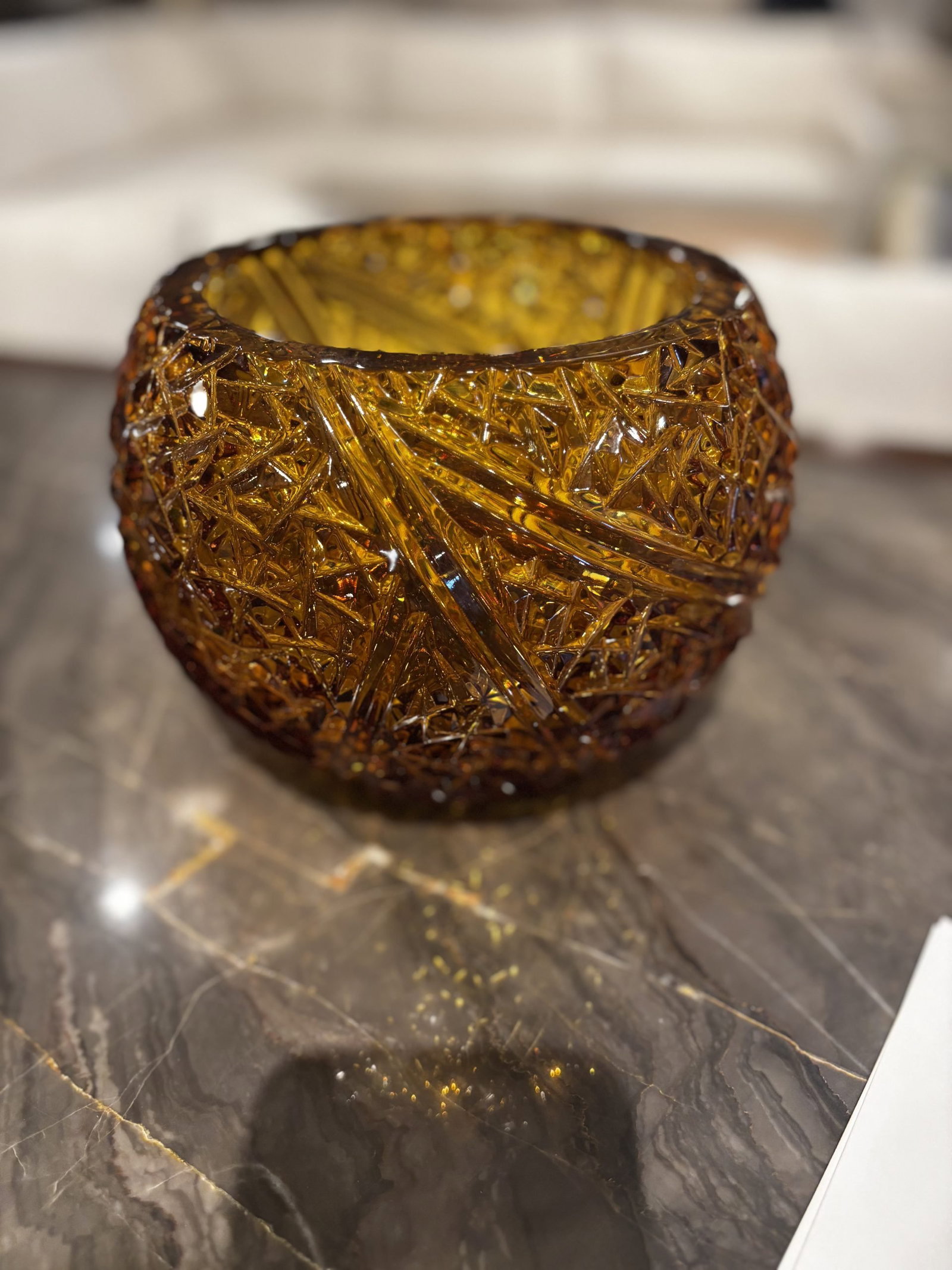 Maitland-Smith 8360-21/50 Crystal Candy Dish