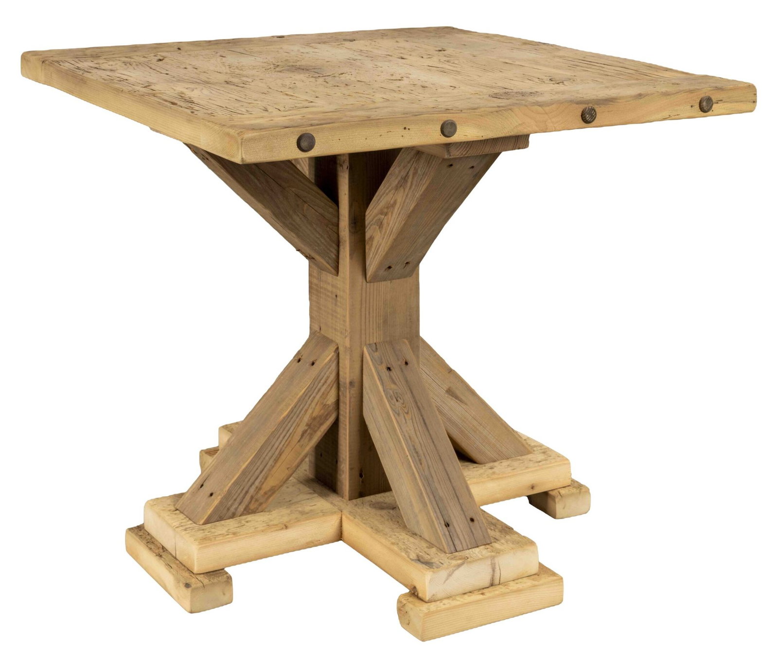 Green Gables Furniture 1620 Wyoming Square Pedestal Dining Table