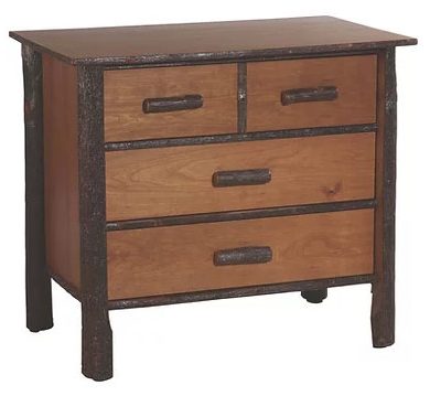 Old Hickory Furniture 120 Classic Bachelor Chest Nightstand