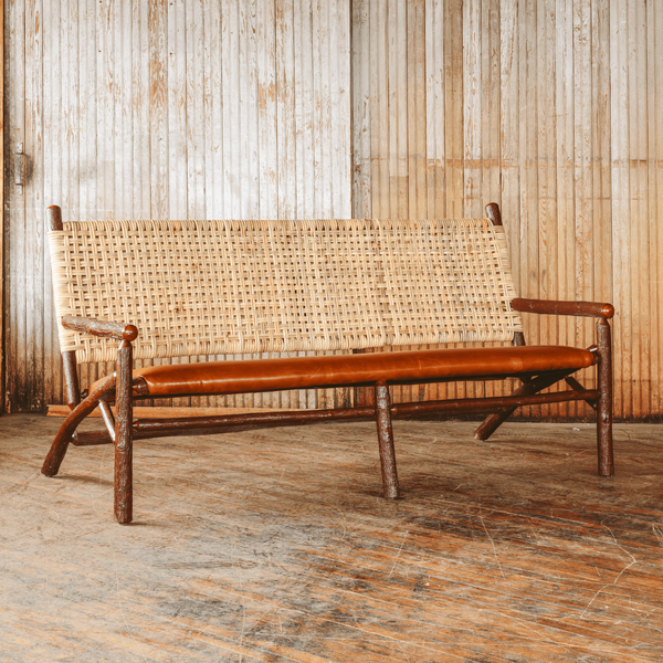 Old Hickory Furniture LEAN103 Grand Lodge Bench Old Hickory Furniture LEAN103 Grand Lodge Bench