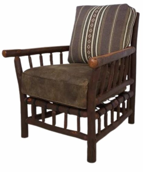 Old Hickory Furniture GPL100 Grove Park Chair with Ottoman