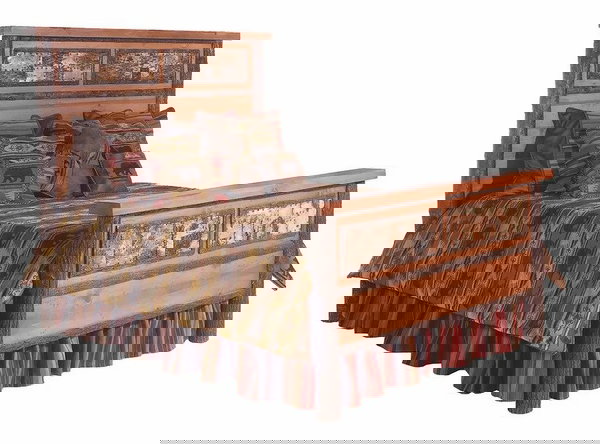 Old Hickory Furniture WL313KI-O Old Hickory Woodland King Oak Bed