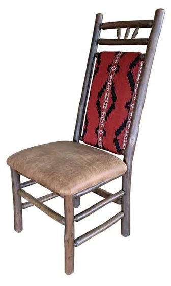 Old Hickory Furniture 48DW Wagon Wheel High Back Dining Chair Old Hickory Furniture 48DW Wagon Wheel High Back Dining Chair