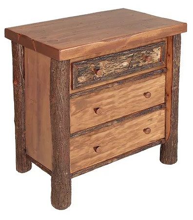 Old Hickory Furniture WLN105 Woodland Three Drawer Night Chest