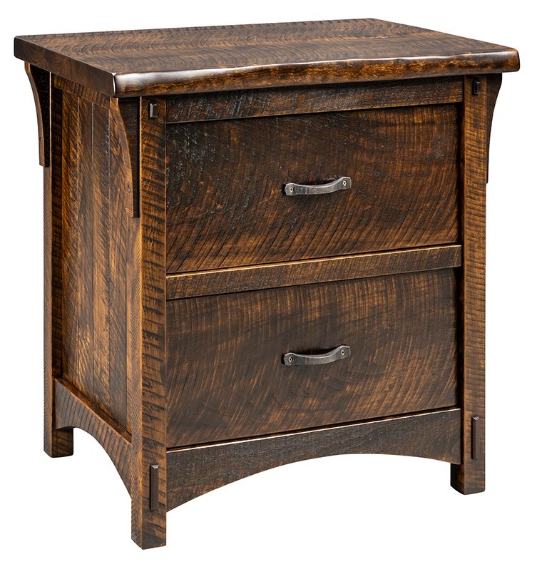 Green Gables Furniture Y4403 Montana Mission 2 Drawer Nightstand