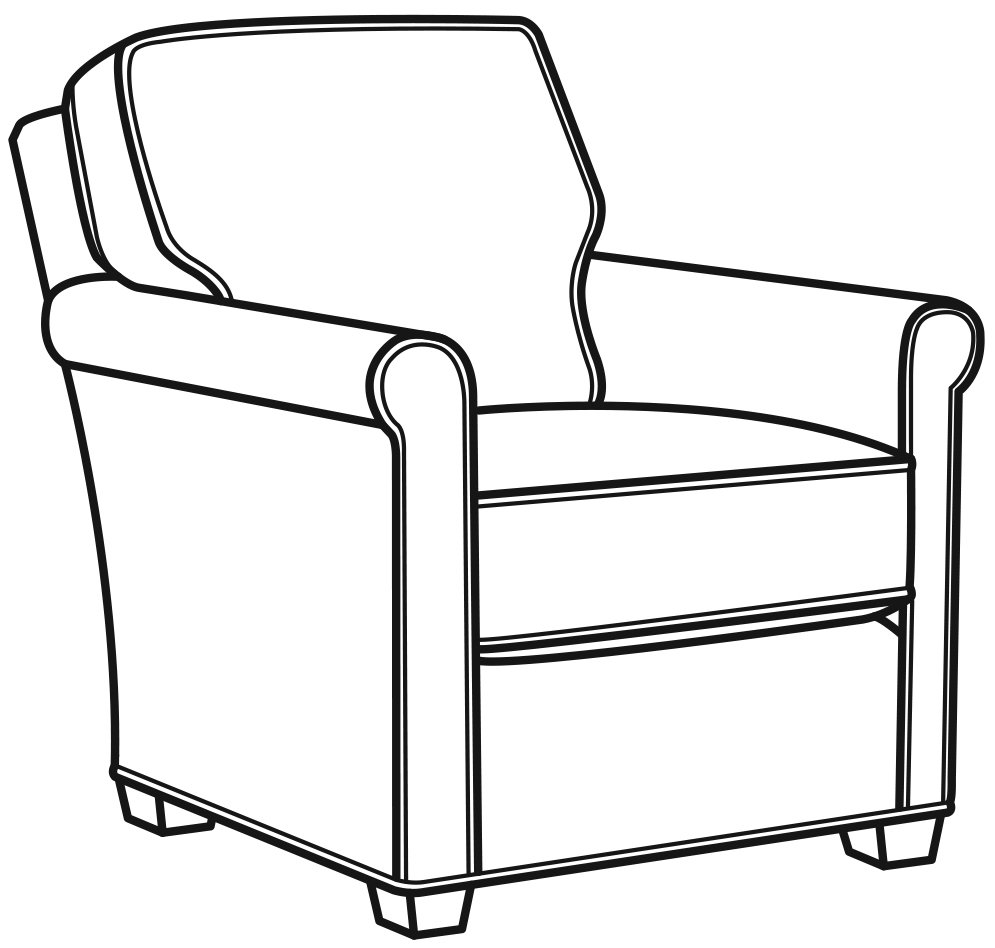 CR Laine 2872-05 Edward Chair