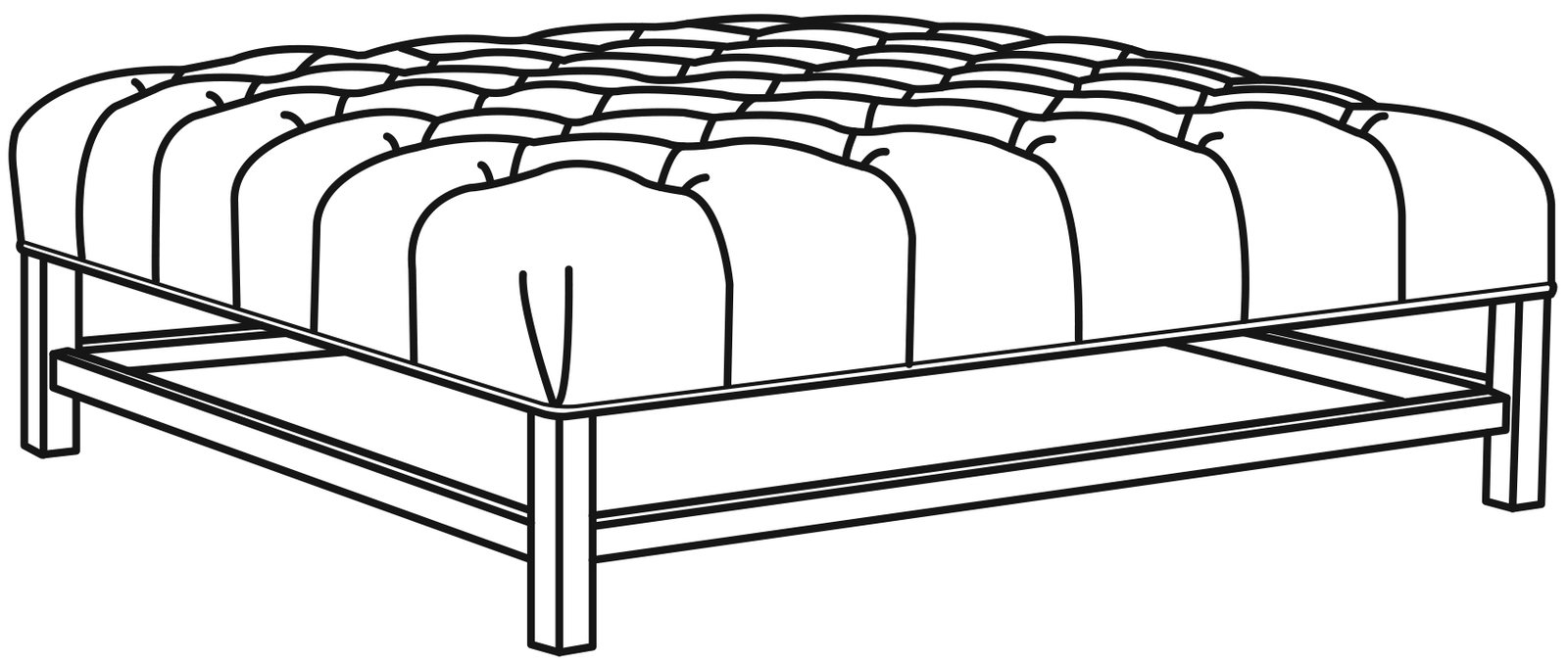 CR Laine 5880-17 Oakley Ottoman