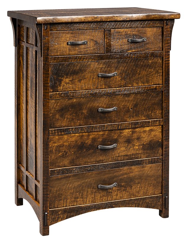 Green Gables Furniture Y4424 Montana Mission 6 Drawer Chest