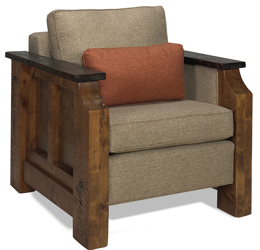 Green Gables Furniture 648050-C Sartoga Chair Caramel