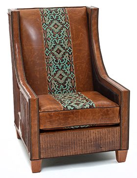 Green Gables Furniture 65020C Hickock Chair Sante Fe