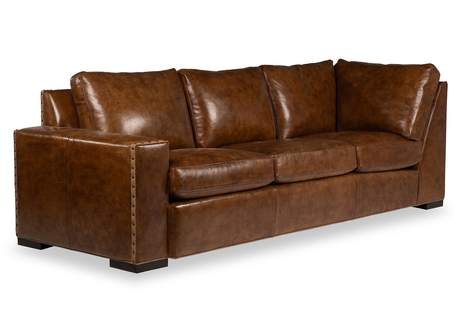 Hancock and Moore 6933-2LAC Suncrest Left Arm Loveseat with Corner