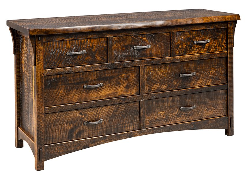 Green Gables Furniture Y4425 Montana Mission 7 Drawer Dresser