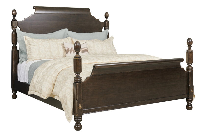 Kincaid Furniture 487-324BP Queen Brighton Poster Bed Black Kincaid Furniture 487-324BP Queen Brighton Poster Bed Black