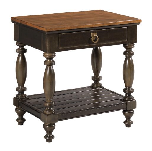 Kincaid Furniture 487-421B Warren Bedside Table Black