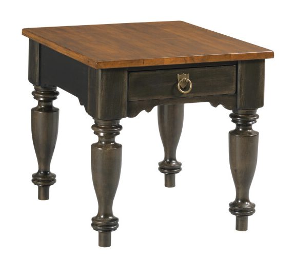 Kincaid Furniture 487-915B Kitridge End Table Black