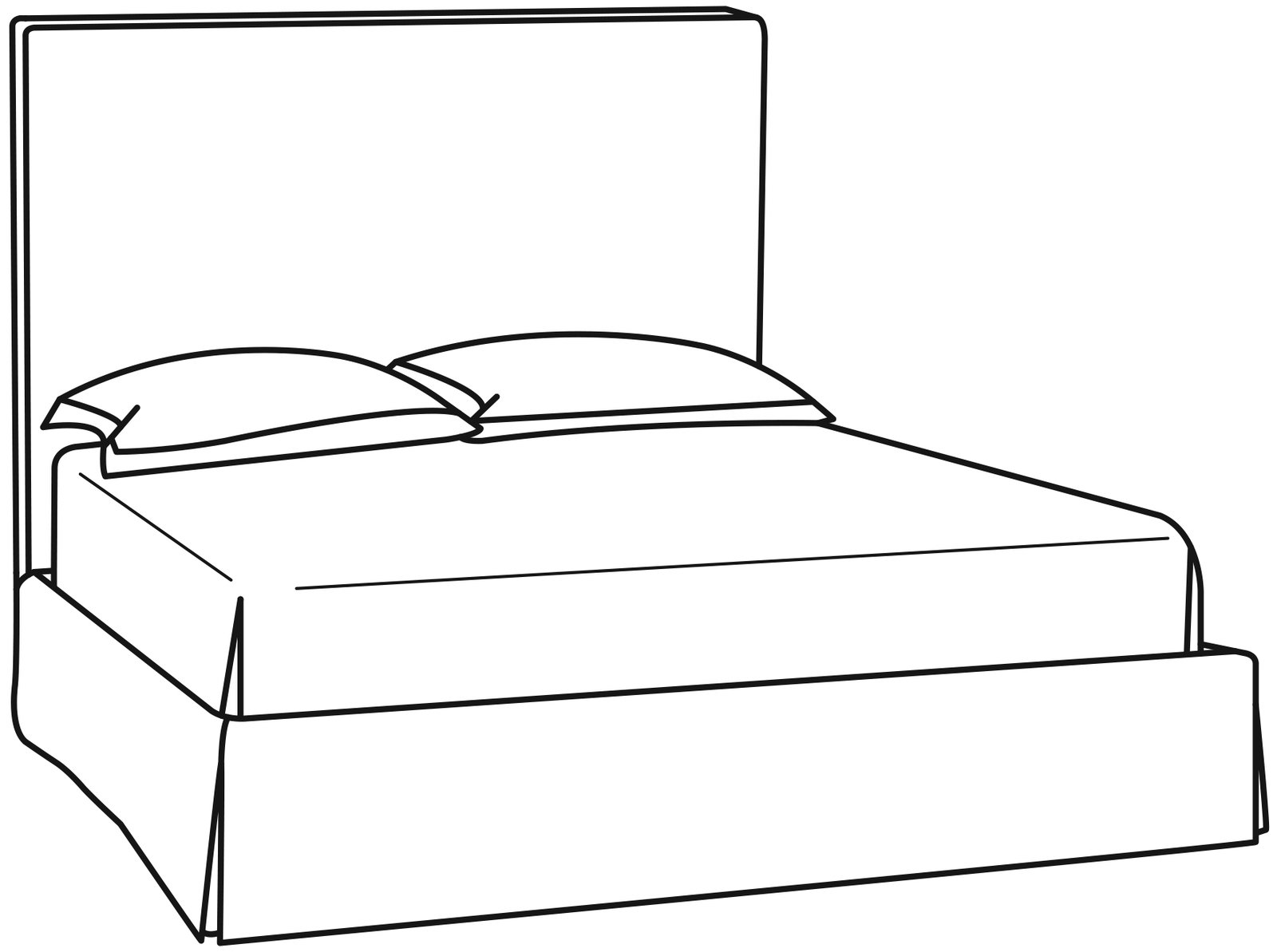 CR Laine BQ101-S Carrie Short Queen Bed