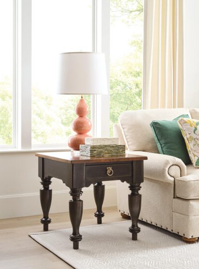 Kincaid Furniture 487-915B Kitridge End Table Black Kincaid Furniture 487-915B Kitridge End Table Black