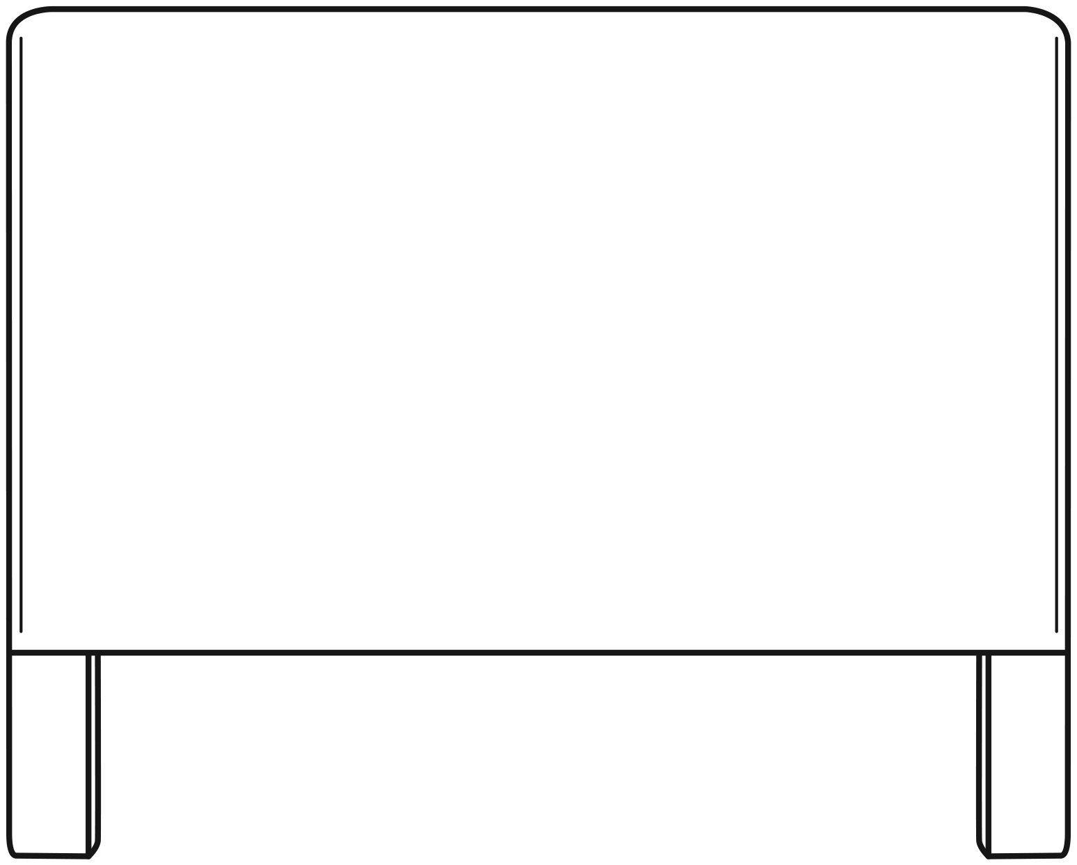 CR Laine HK101-S Short King Headboard