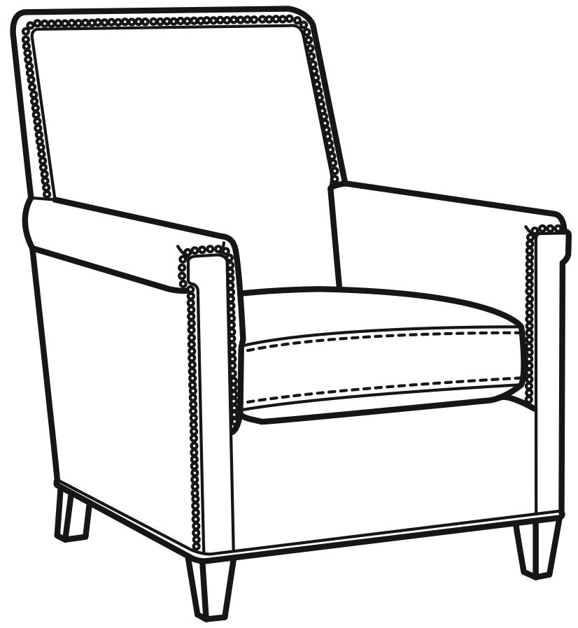 CR Laine L1885-05 Josh Chair CR Laine L1885-05 Josh Chair