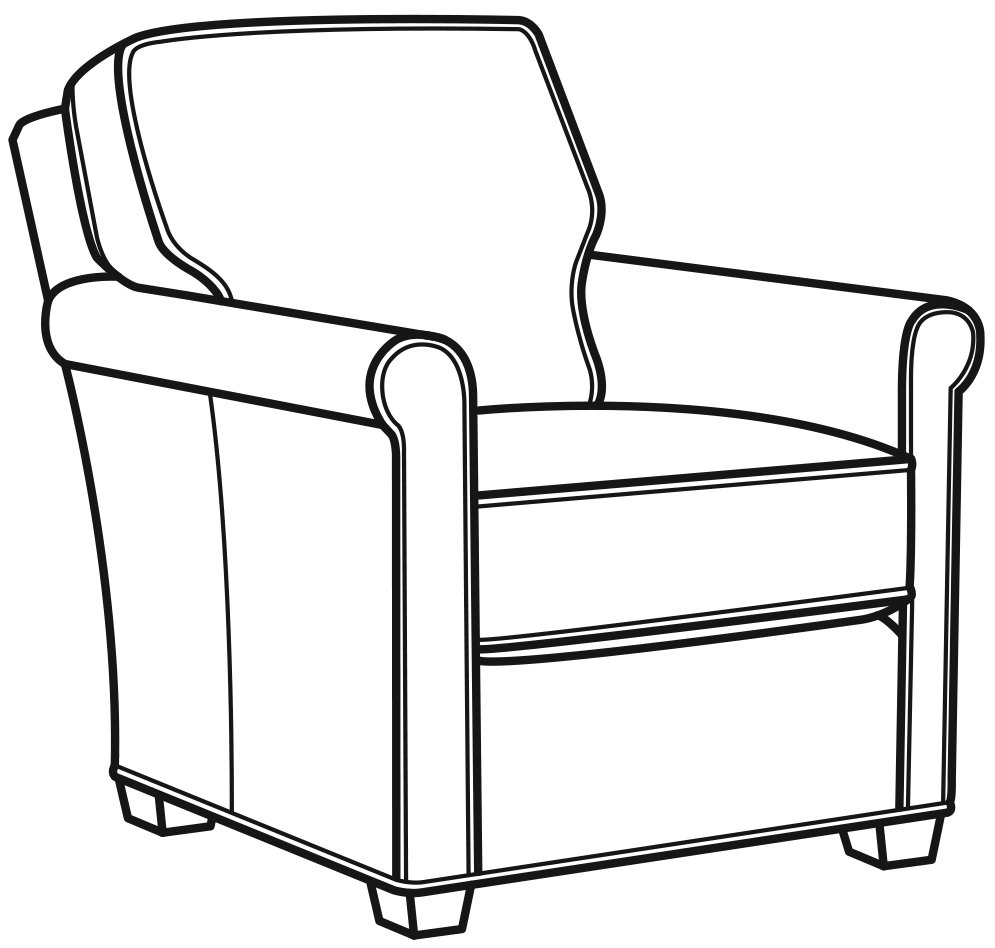 CR Laine L2872-05 Edward Chair