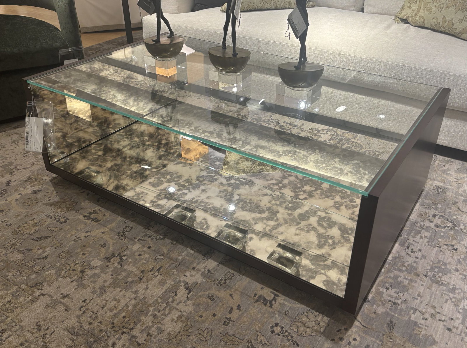 Hickory Chair HC3080-70 Krystal Cocktail Table