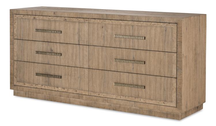Century Furniture CBA-201-V1 Monterey Six Drawer Dresser Hawthorne Light