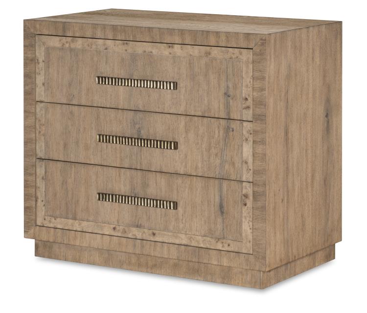 Century Furniture CBA-223-V1 Monterey Three Drawer Nightstand Hawthorne Light