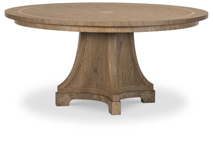 Century Furniture CBA-305-V1 Monterey Round 64" Dining Table Hawthorne Light