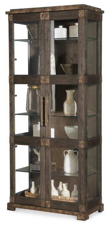 Century Furniture CBA-772-V2 Monterey Tall Display Cabinet Hawthorne Dark