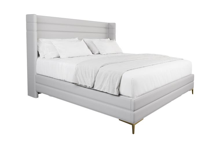 Hickory Chair HC760-K Hamlin Upholstered King Bed