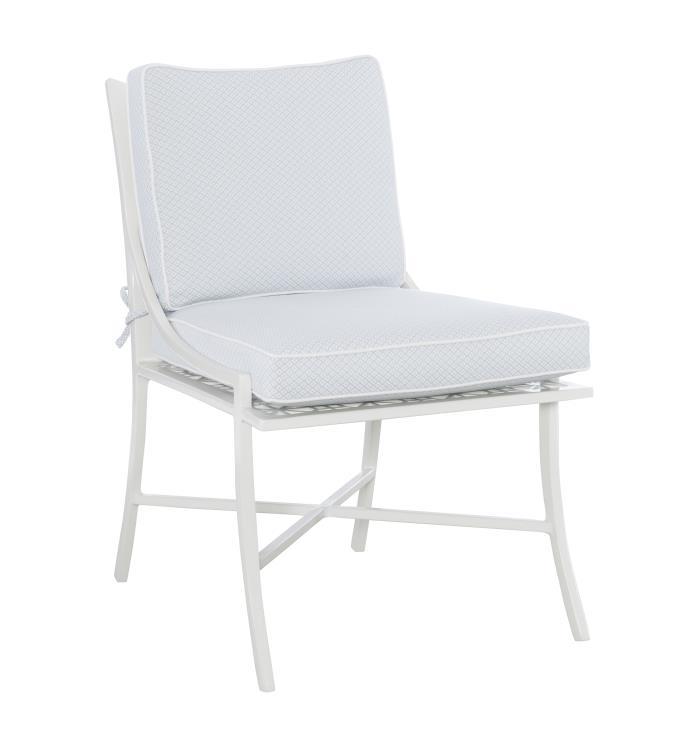 Hickory Chair HCD8900-02-W Haret Dining Chair Cloud White