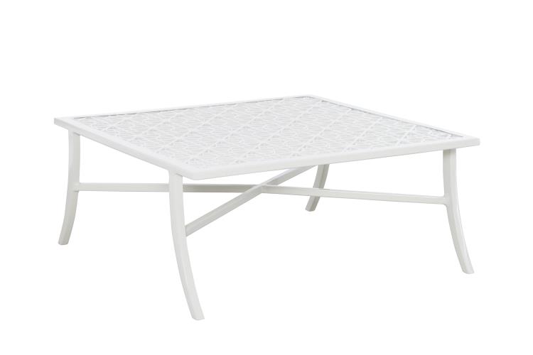 Hickory Chair HCD8900-W-STK Haret Low Cocktail Table Cloud White Hickory Chair HCD8900-W-STK Haret Low Cocktail Table Cloud White