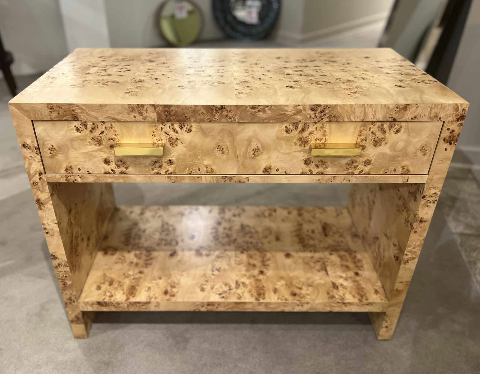 Highland House HH19-742-2/30 Norris Burl Nightstand