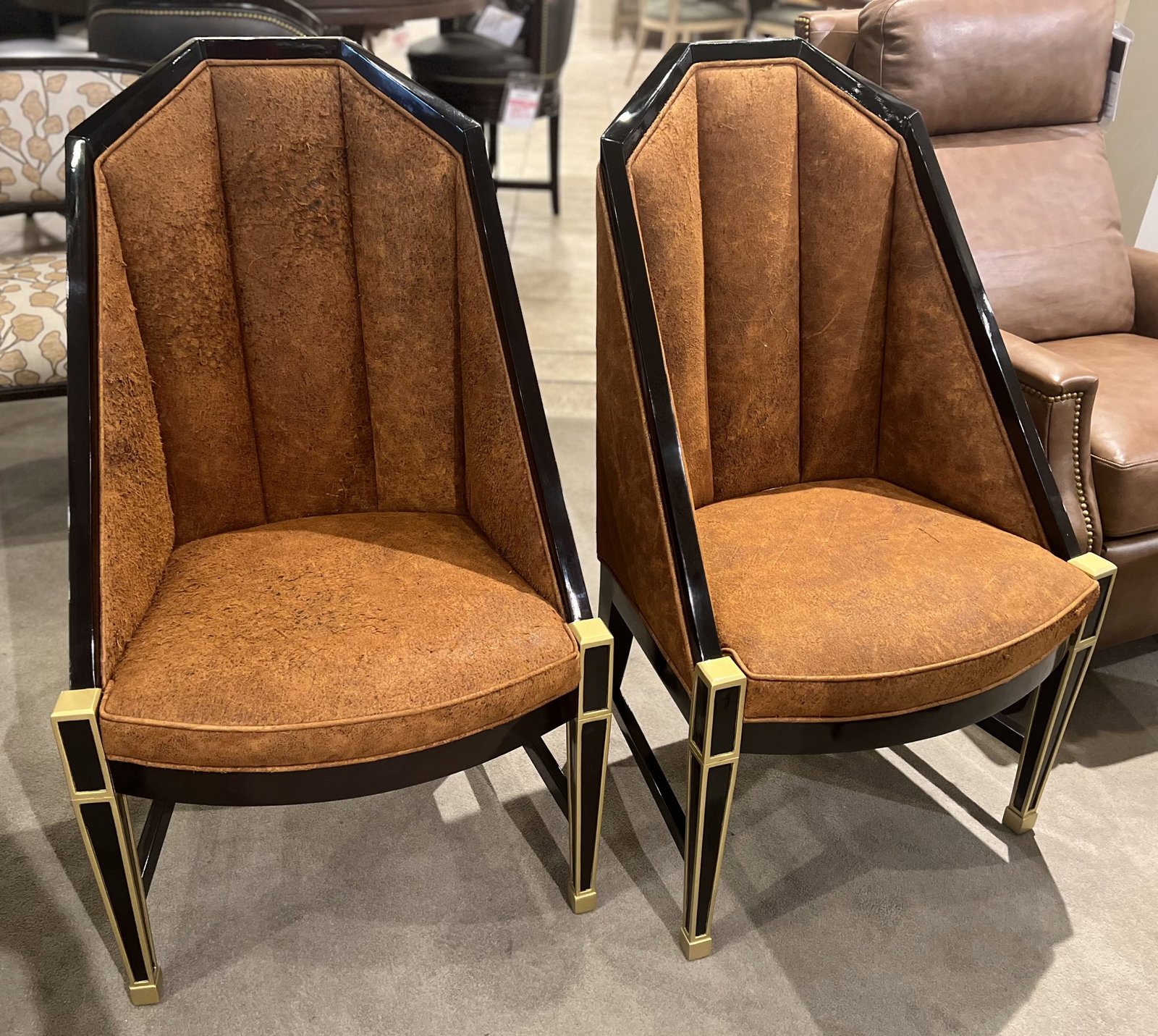 Hancock and Moore CJ6819/170,171 Diana Hostess Chair