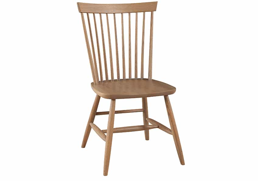 Vaughan Bassett 830-007 Desk Chair in Clear Oak