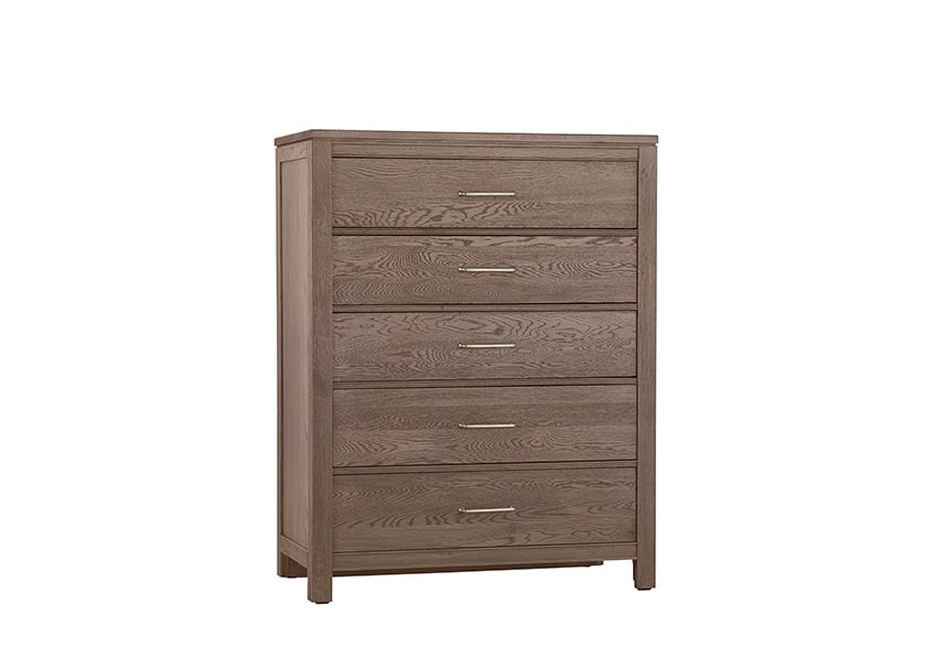 Vaughan Bassett 831-115 Chest of 5 Drawers in Grey Oak