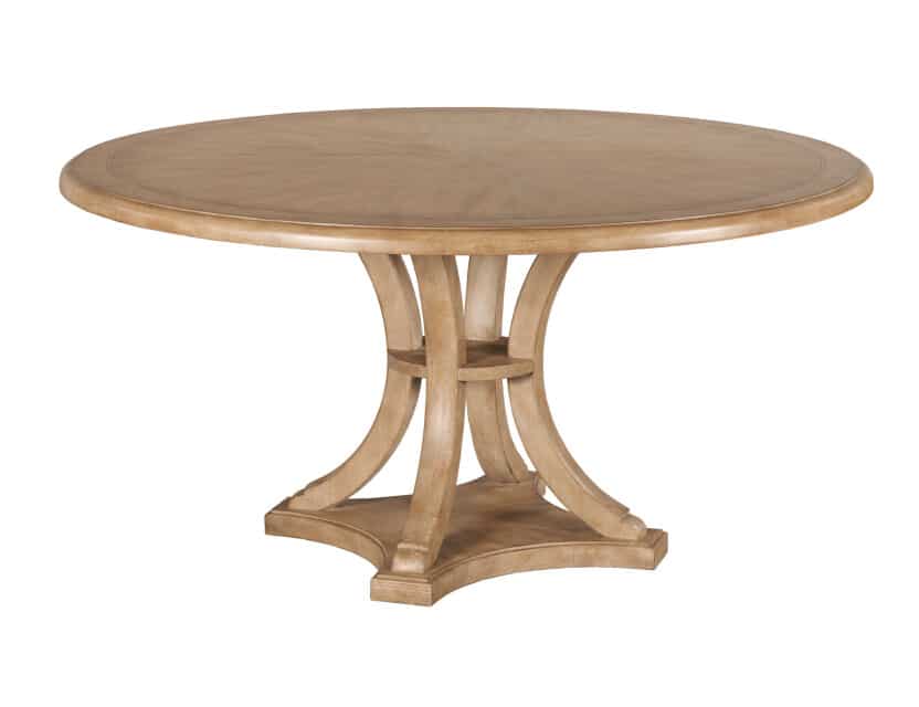 American Drew 483-701R Midway Round Dining Table Complete