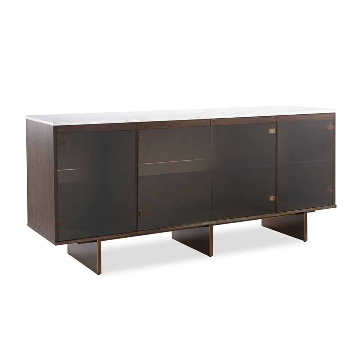 John Richard EUR-04-0865 Palazzo Four-Door Credenza
