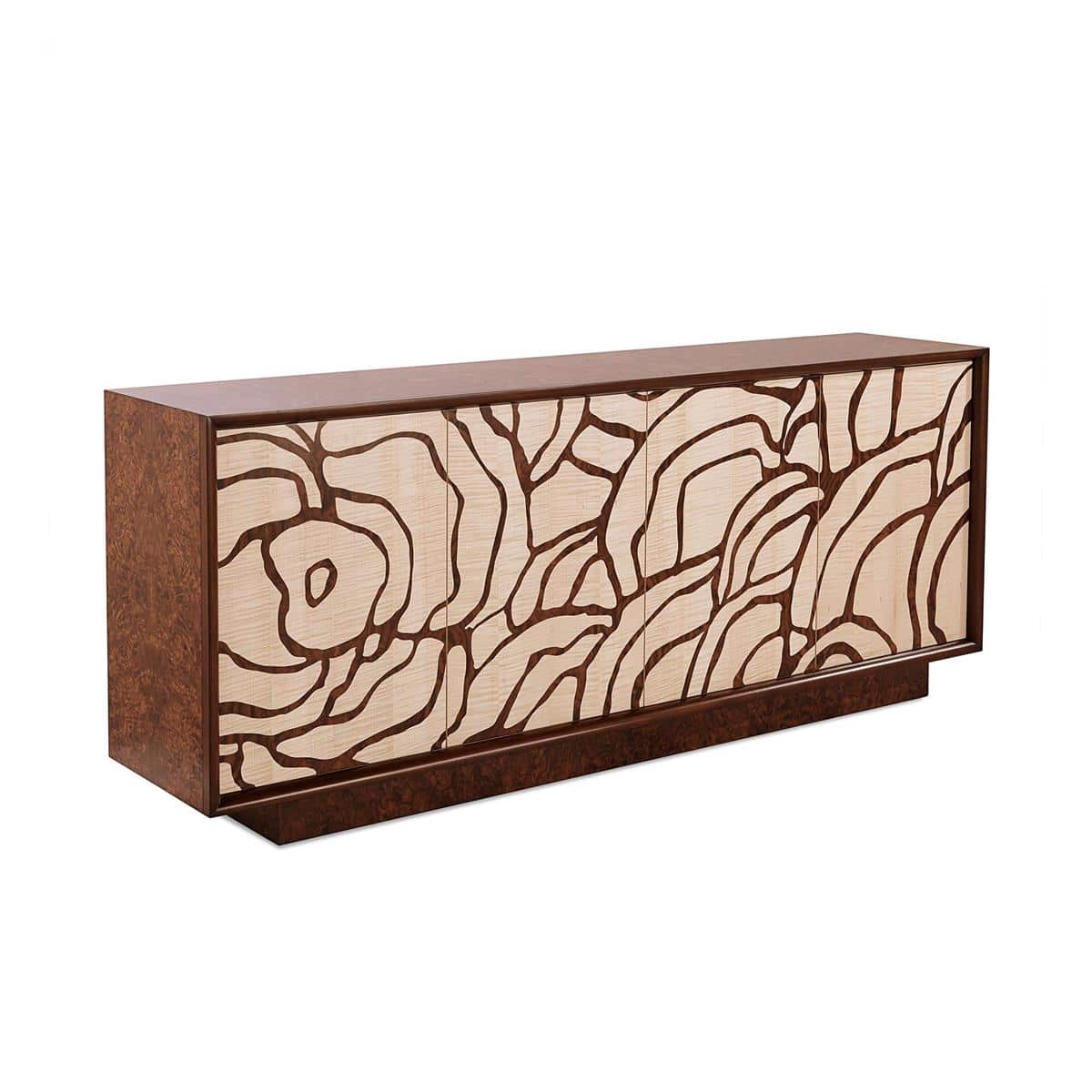 John Richard EUR-04-0888 Drift Four-Door Credenza