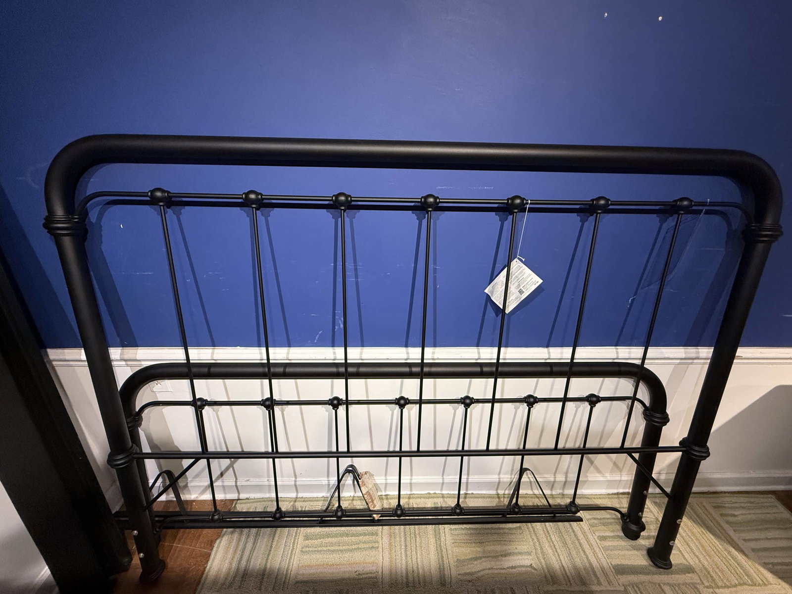 Wesley Allen 1001-CB-MPF Braden King Metal Bed