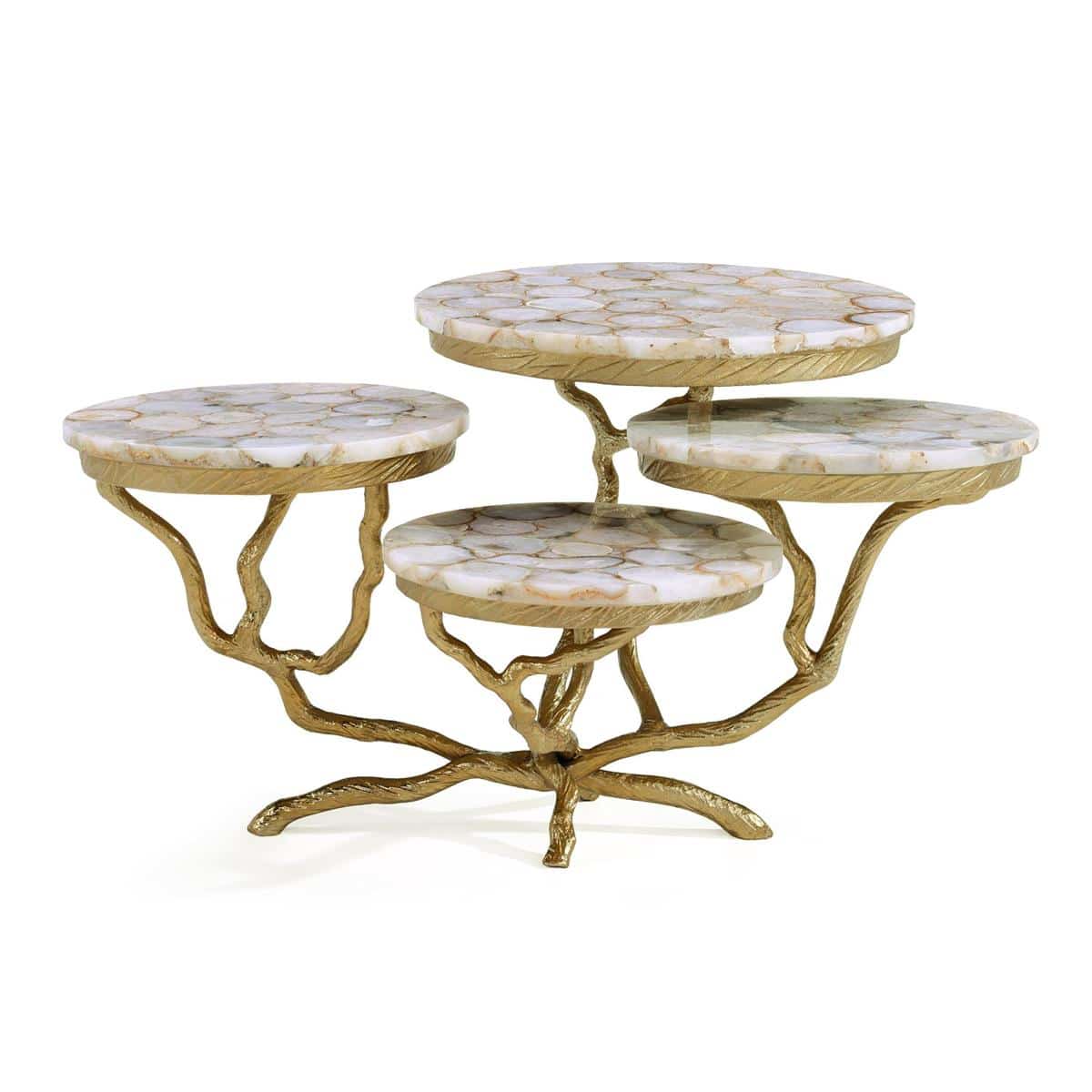 John Richard JFD-0487 Stone Canopy Side Table John Richard JFD-0487 Stone Canopy Side Table