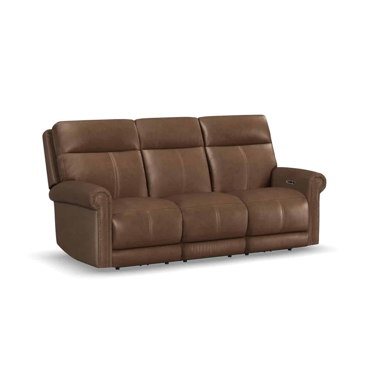 Flexsteel 1645-63PH-70671 Alexander Reclining Sofa with Console Flexsteel 1645-63PH-70671 Alexander Reclining Sofa with Console