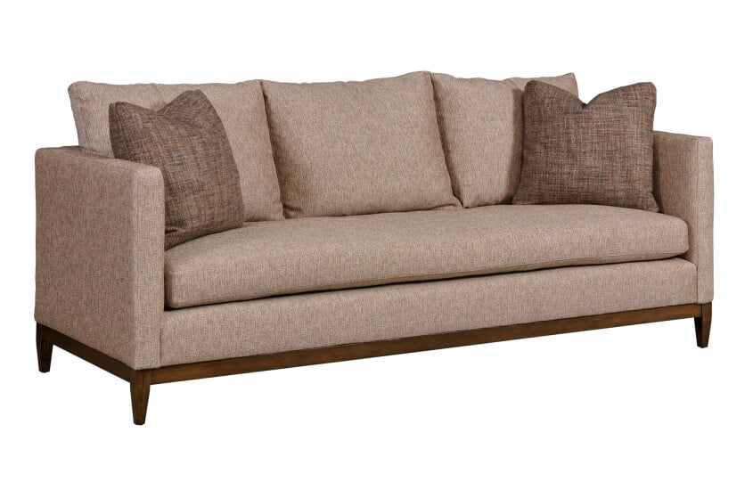 Kincaid Furniture UPH-354-86 Montreal Sofa – Bench Seat