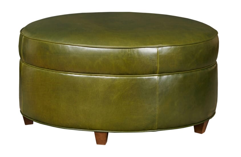 Kincaid Furniture UPH-821-03L Monroe Cocktail Ottoman – Leather