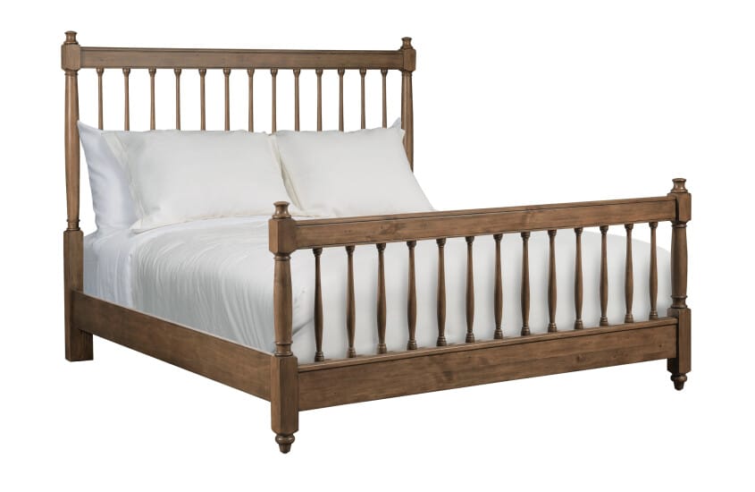 Kincaid Furniture 537-323BP Spindle Queen Bed – Bark