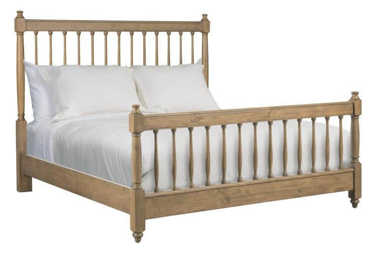 Kincaid Furniture 537-323OP Spindle Queen Bed – Oatmeal