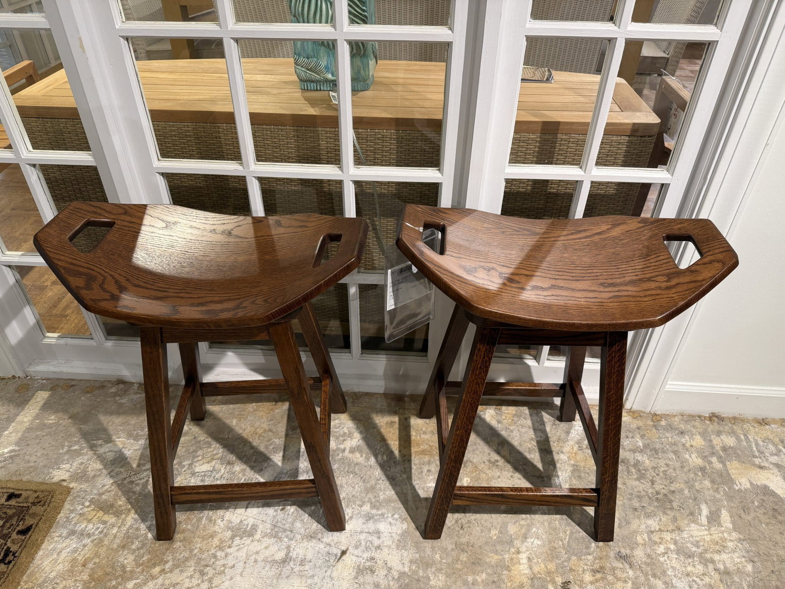 Still Fork 215324 Wrangler 24″ Swivel Stools (pair)