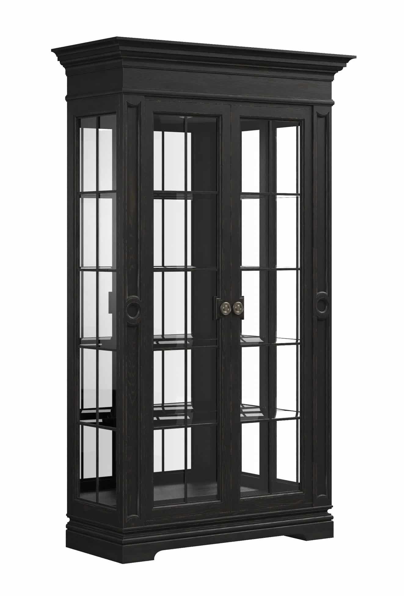 ART Furniture 334240-2659 Atrium 2 Door Glass Cabinet
