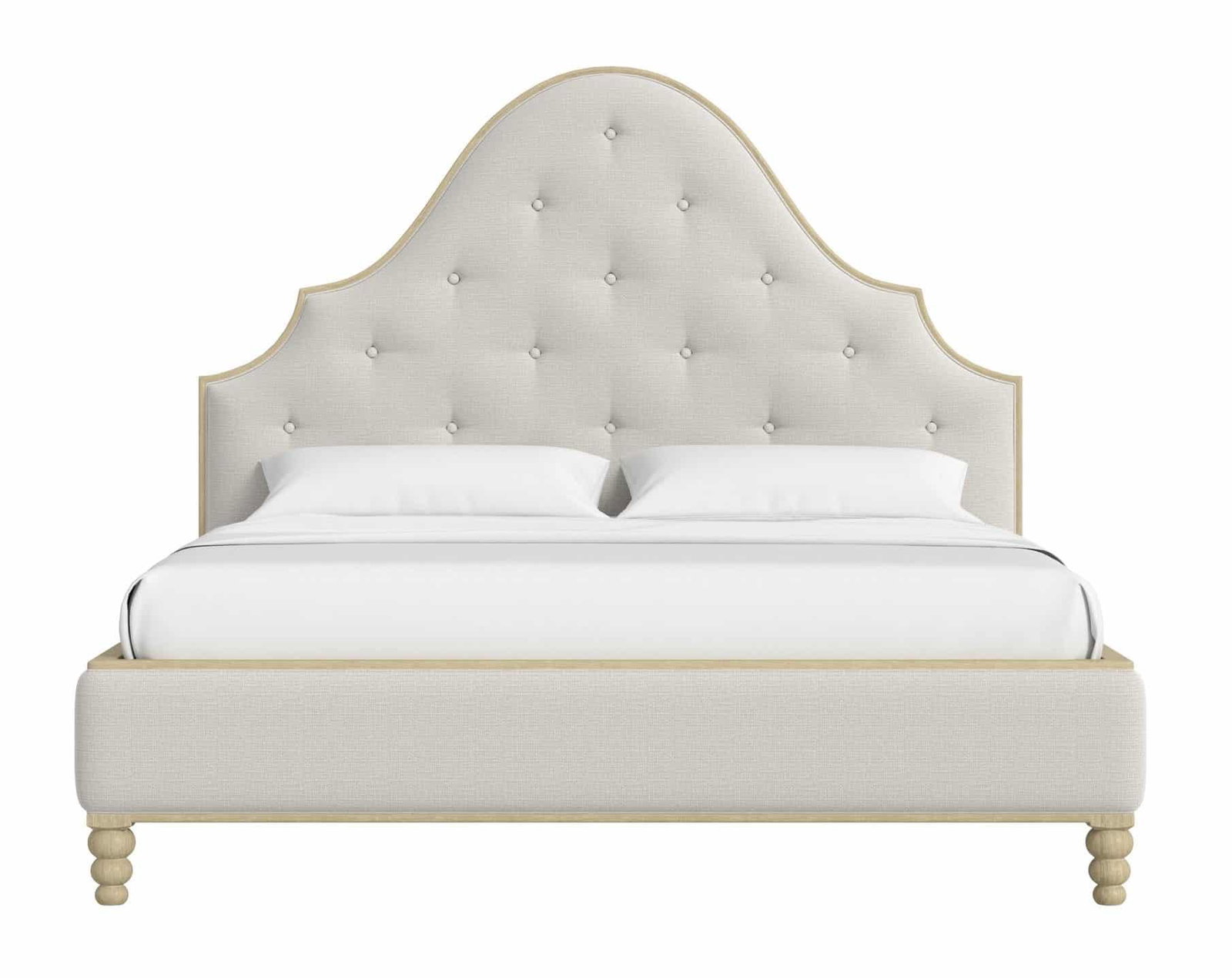 ART Furniture 339126-2325 Haven King Uph Bed Sundrenched Oak