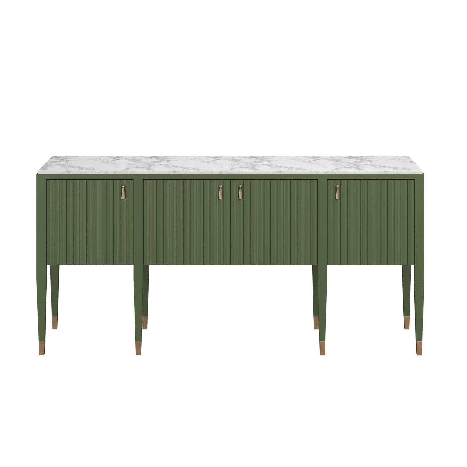 ART Furniture 436251-1865 Eave Sideboard with Stone Top Darkened Sage